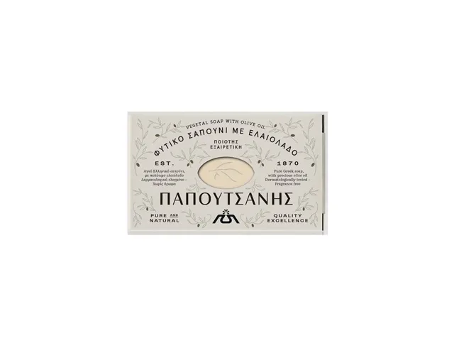 Knossos mýdlo tuhé olivové, bílé 125 G