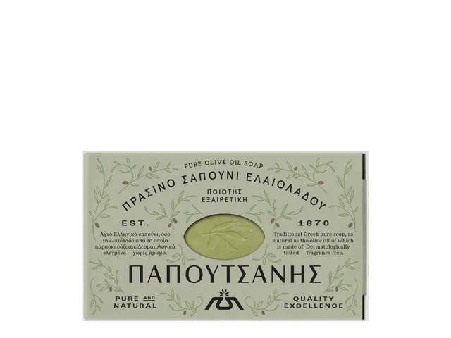 Knossos mýdlo tuhé olivové, zelené 125 G