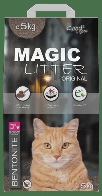 Kočkolit Magic Litter Bentonite Original 5kg