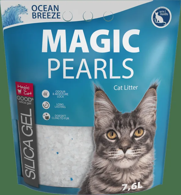 Kočkolit Magic Pearls Ocean Breeze 7,6l