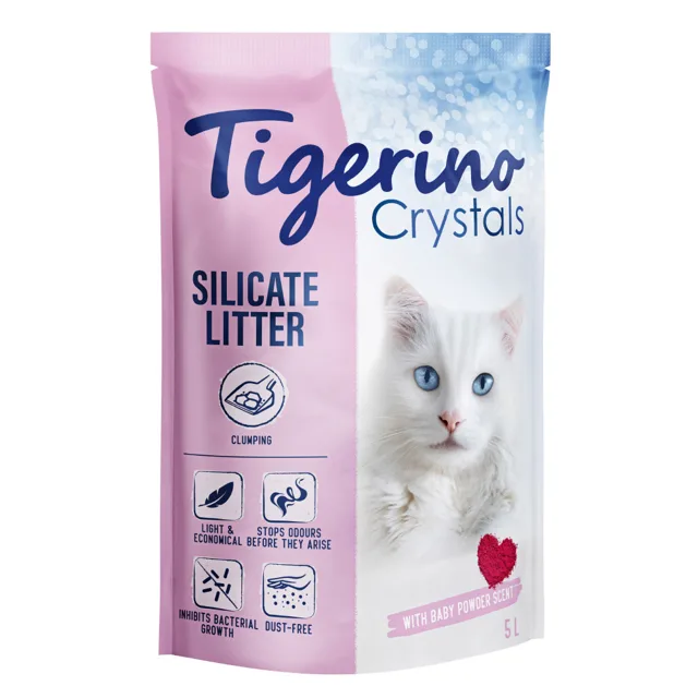 Kočkolit Tigerino Crystals - Fresh - 5 l