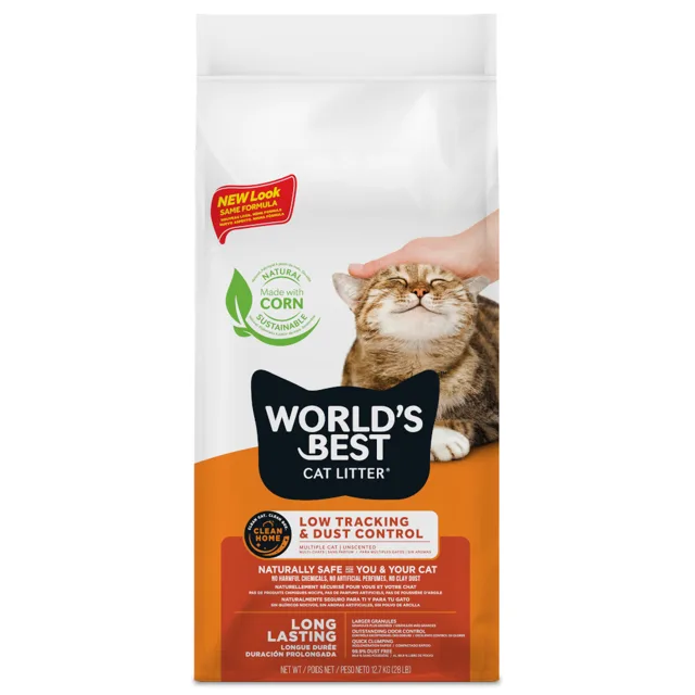 Kočkolit World‘s Best Cat Litter Low-Tracking - 2 x 12,7 kg