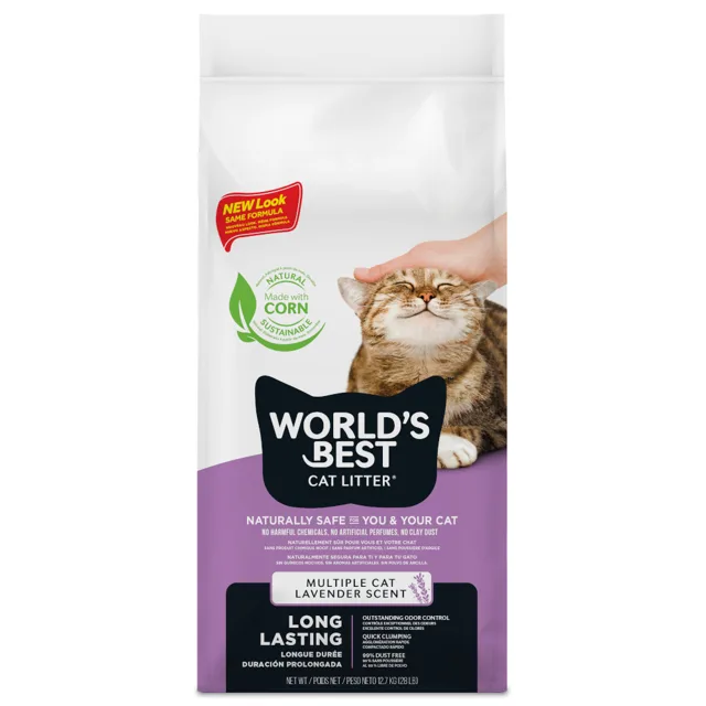 Kočkolit Worlds Best Cat Litter Lavender Scented kočkolit - 12,7 kg