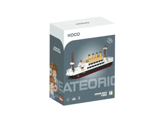 KOCO Stavebnice Titanic 271 dílků