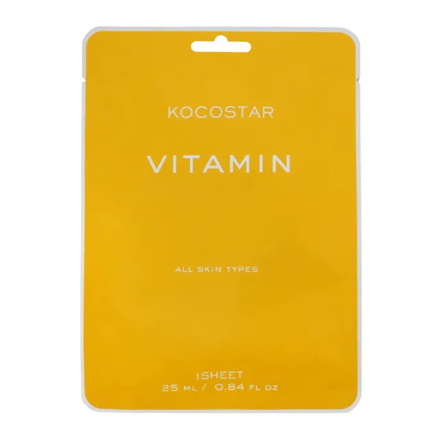 Kocostar Antioxidační pleťová maska Vitamin Sheet Mask 25 ml