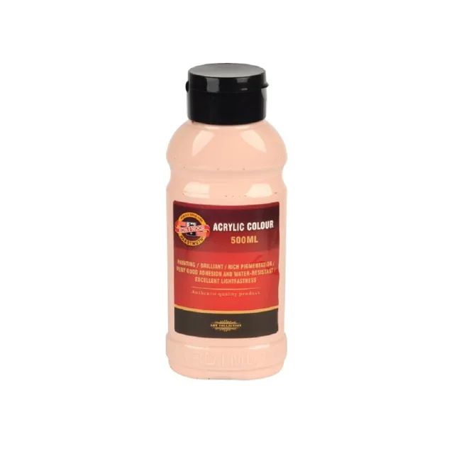 KOH-I-NOOR 1627/0240 - akrylová barva 500 ml, růžová