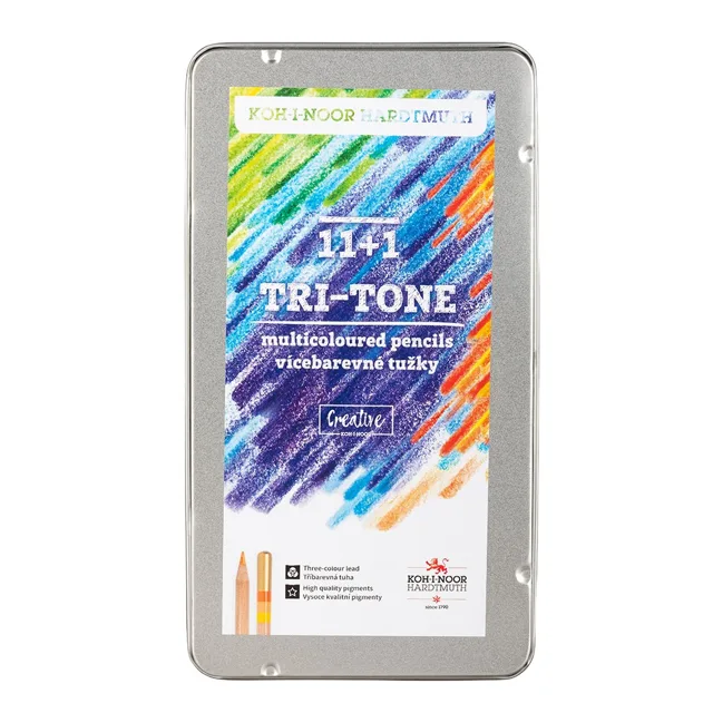 KOH-I-NOOR MAGIC 3442/N12 - trojhranné pastelky TR 11 - 11+1 ks