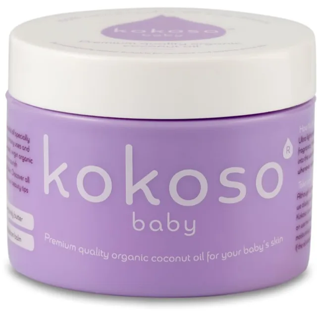 Kokoso Baby Kids bio kokosový olej pro citlivou pokožku pro děti od narození 70 g