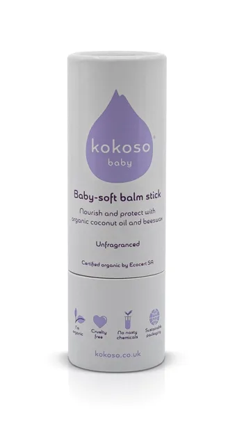 Kokoso Baby Multifunkční tyčinka bez parfemace 13 g