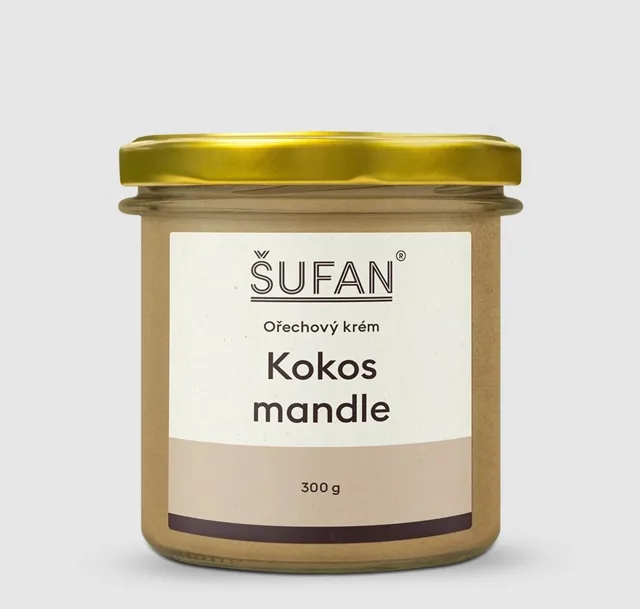 Kokosovo-mandlový krém, 300 g