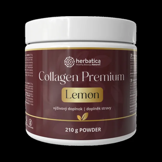 Kolagen Premium Citron - 210 g prášek - Herbatica