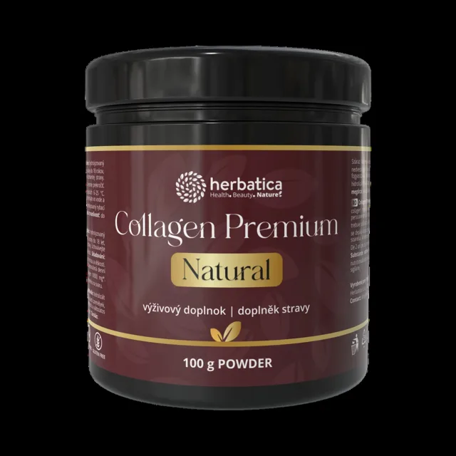 Kolagen Prémium Natural - 100 g prášek - Herbatica