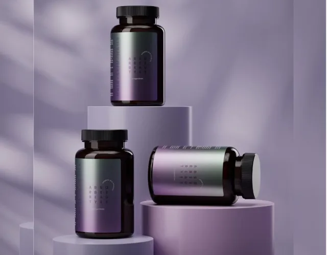 KolagenDrink ABSORBii Beauty Hair Skin Nails – 90denní kúra, 3× 30 gumíků