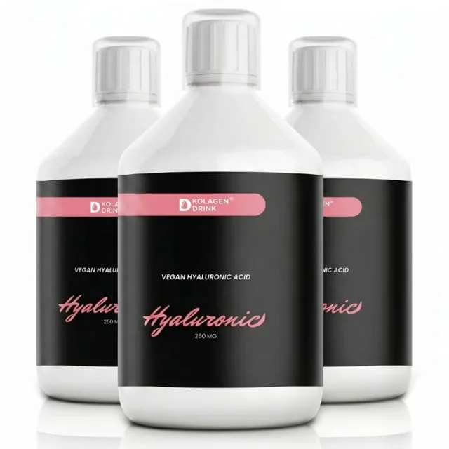 KolagenDrink Hyaluronic 250 – 99denní kúra s kyselinou hyaluronovou, 3× 500 ml