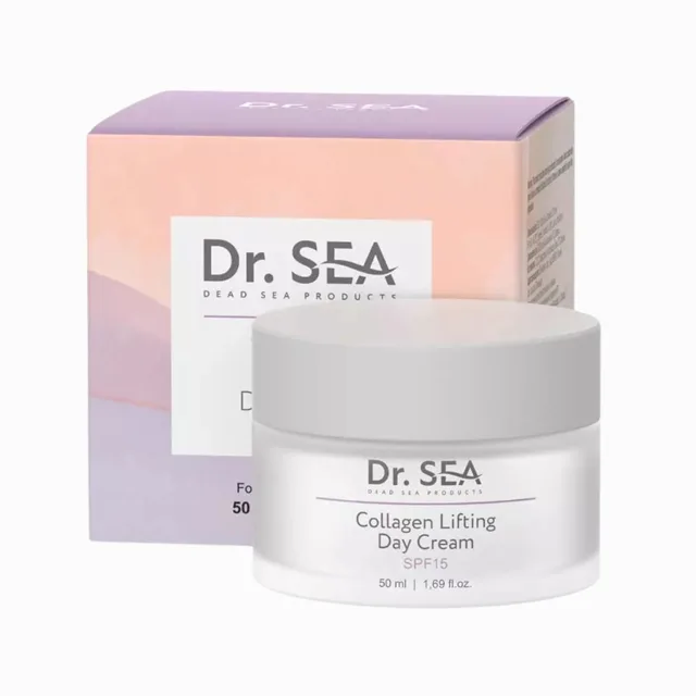 Kolagenový denní liftingový krém SPF15 - 50 ml - Dr. Sea