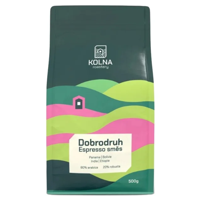 KOLNA Espresso směs dobrodruh 500 g