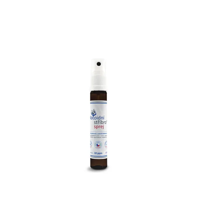 Koloidní stříbro sprej, 10 ppm, 25 ml