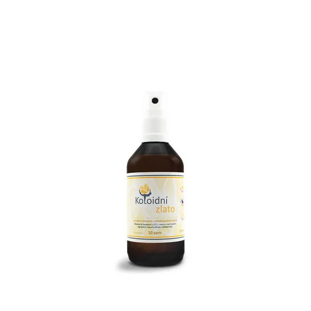 Koloidní zlato sprej, 10 ppm, 100 ml
