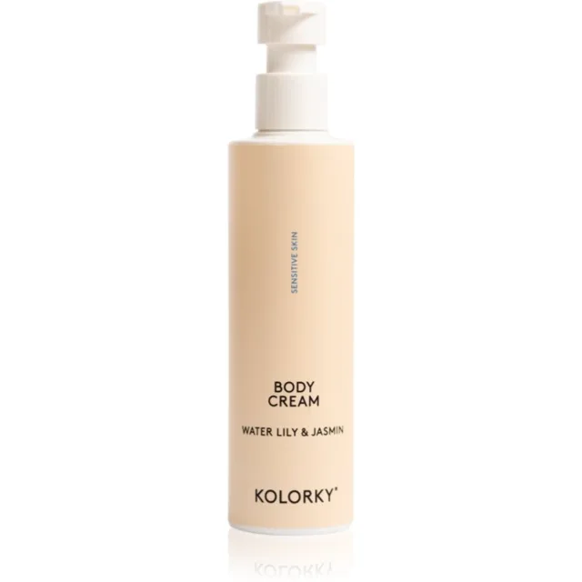 Kolorky Body Cream Sensitive Skin tělový krém pro citlivou pokožku Watter Lilly & Jasmin 190 ml