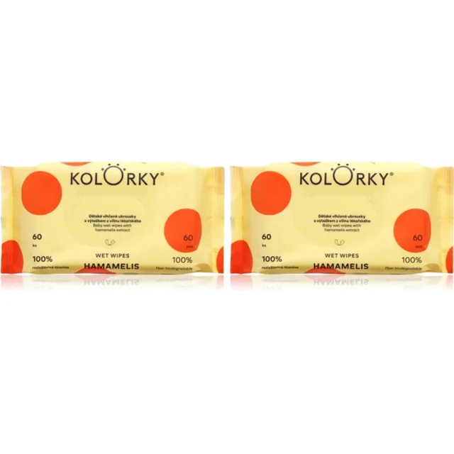 Kolorky Wet Wipes Hamamelis sada