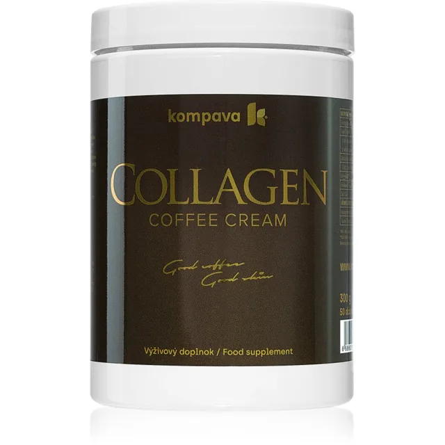 Kompava Collagen Coffee Cream kolagen v sáčku 300 g
