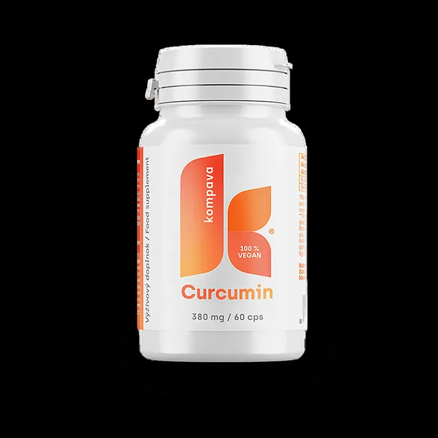 KOMPAVA Curcumin 60 kapsúl