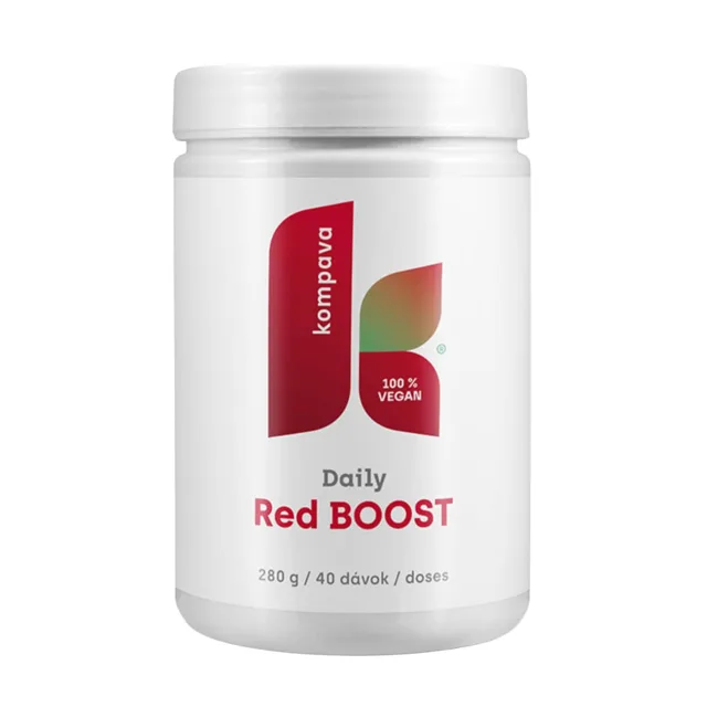 Kompava Daily BOOST Red (ibišek-červený pomeranč), 280 g
