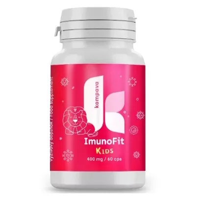 KOMPAVA ImunoFit KIDS 400 mg 60 kapslí