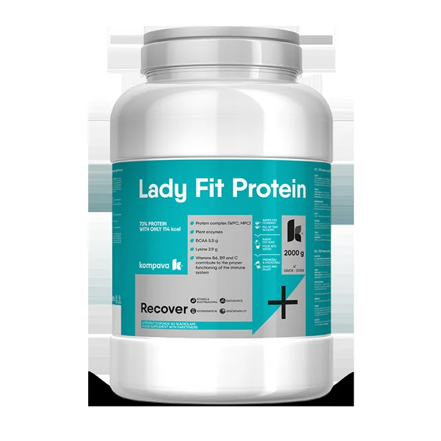 KOMPAVA LadyFit 2000 g/67 dávek, čokoláda