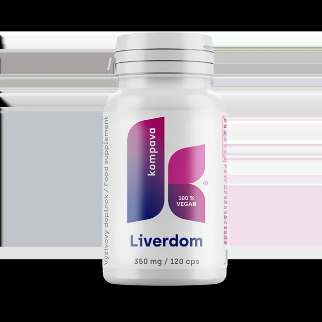 KOMPAVA Liverdom 350 mg / 90 cps