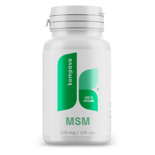 KOMPAVA MSM 500 mg 120 kapslí