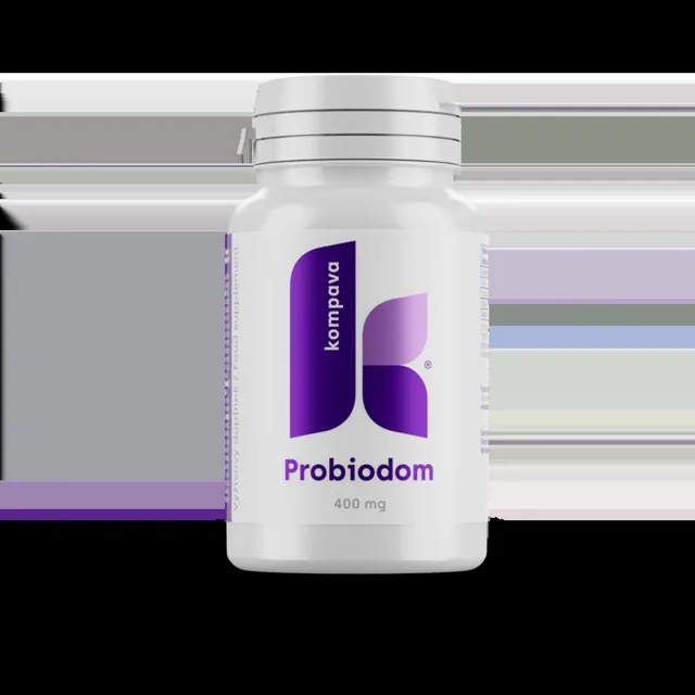 KOMPAVA Probiodom 400 mg 60 kapslí