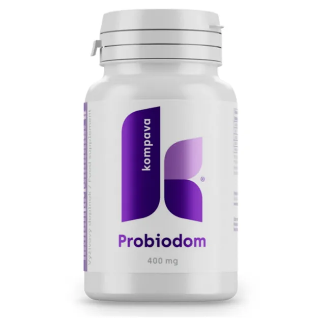 KOMPAVA Probiodom 400 mg 60 kapslí