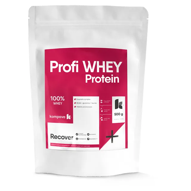 KOMPAVA Profi WHEY Protein čokoláda 500 g