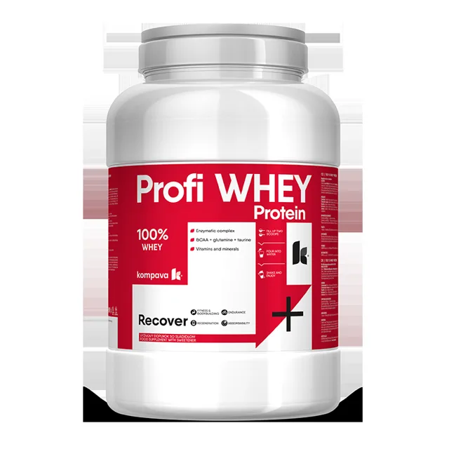 KOMPAVA Protein Profi WHEY vanilka 2000g