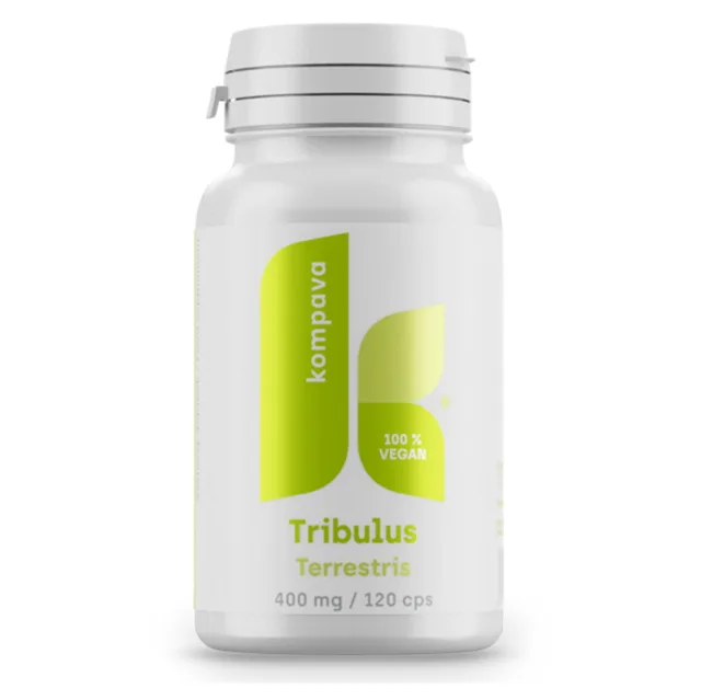KOMPAVA Tribulus terrestris 400 mg 120 kapslí