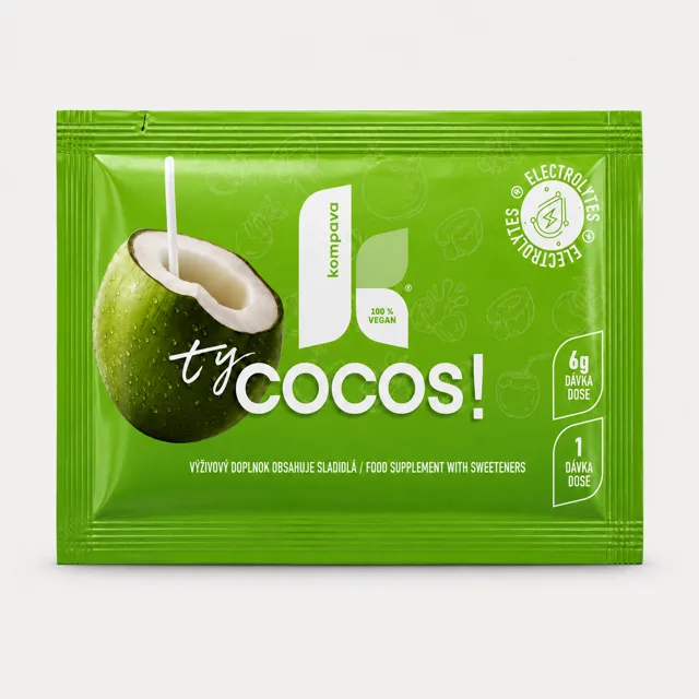Kompava ty COCOS! (ananás-limetka), 6 g