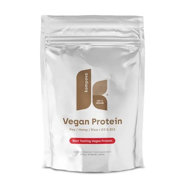Kompava Vegan protein 525 g (čokoláda-višeň)