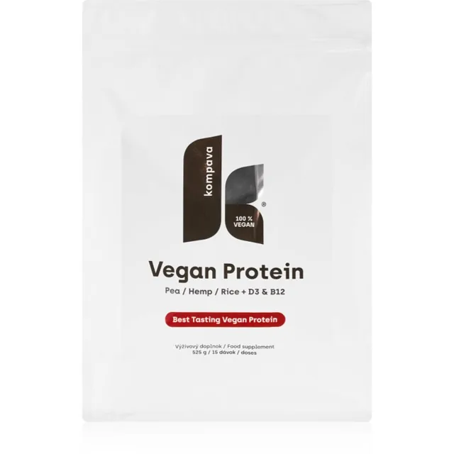 Kompava Vegan Protein veganský protein příchuť Chocolate/Orange 525 g
