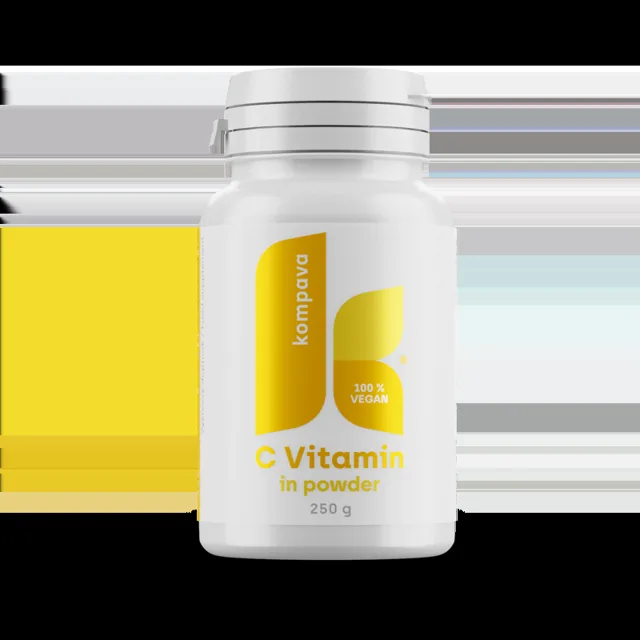 KOMPAVA Vitamín C v prášku 250g / 1000mg