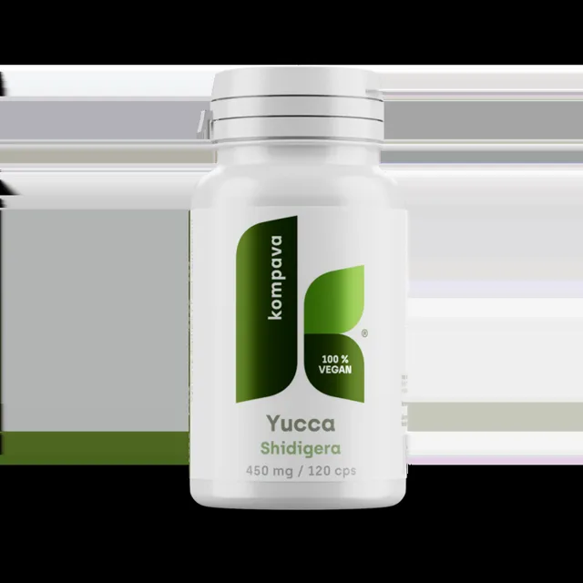 KOMPAVA Yucca Shidigera 450 mg/120 kapslí