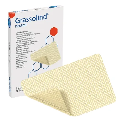 Kompres Grassolind Neutral ster.7.5x10cm 10ks