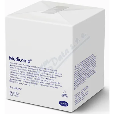 Kompres Medicomp nesterilní 10x10cm 100ks