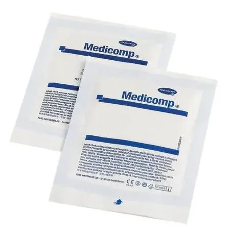 Kompres Medicomp sterilní 5x5 cm 25x2 ks
