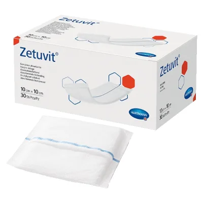 Kompres Zetuvit nester.10x10cm 30ks 4138016