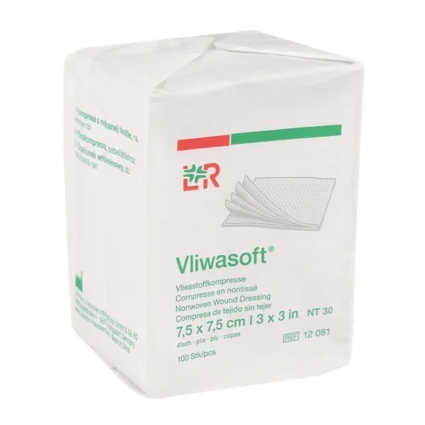 Komprese Vliwasoft nest.7.5x7.5cm/4vr.100ks