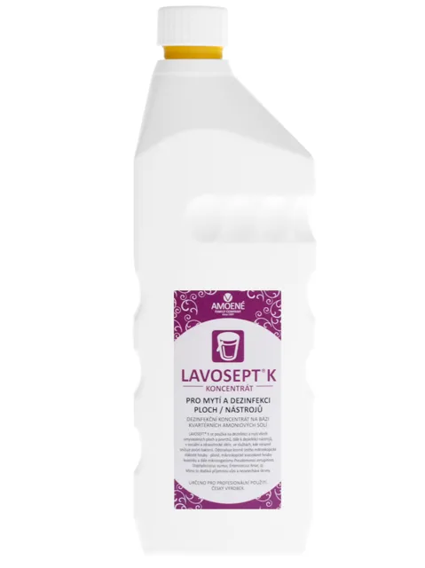 Koncentrát na povrchy Amoené Lavosept - citron - 1000 ml (0136C1L001) + dárek zdarma