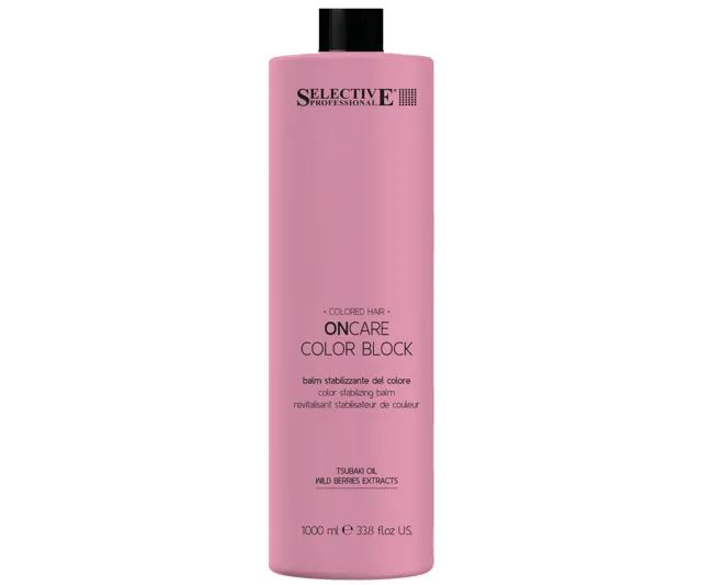 Kondicionér pro barvené vlasy Selective Professional OnCare Color Block Balm - 1000 ml + dárek zdarma