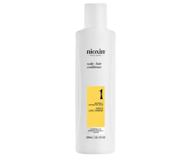 Kondicionér pro mírně řídnoucí přírodní vlasy Nioxin System 1 Scalp + Hair Conditioner - 300 ml + dárek zdarma