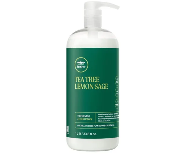 Kondicionér pro objem vlasů Paul Mitchell Tea Tree Lemon Sage Thickening Conditioner- 1000 ml + dárek zdarma